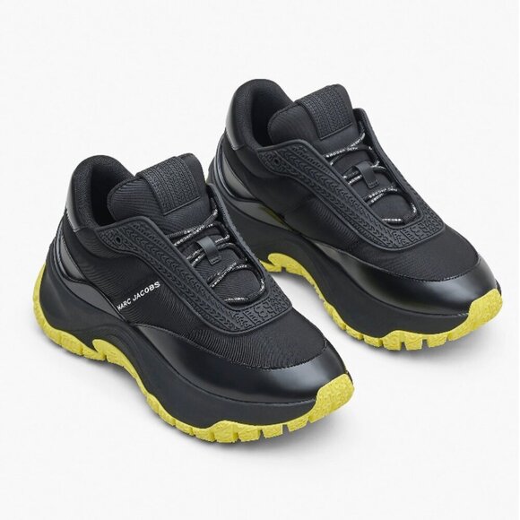 NWT！NEW! Marc Jacobs The Lazy Runner Sneakers -Authentic Unisex size 37, 38 ONLY - Picture 6 of 10